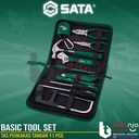 Sata Basic Tool Set 11 PCS 06003 Tas Perkakas Tangan Tool Kit Set