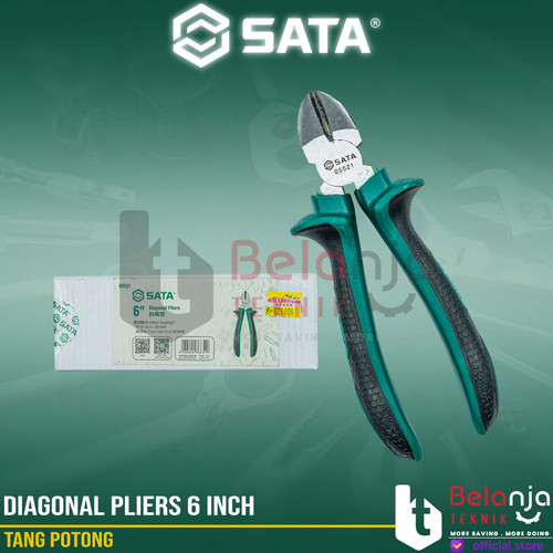 Sata Diagonal Cutting Pliers 05521 6" In Tang Potong Diagonal 6 Inch