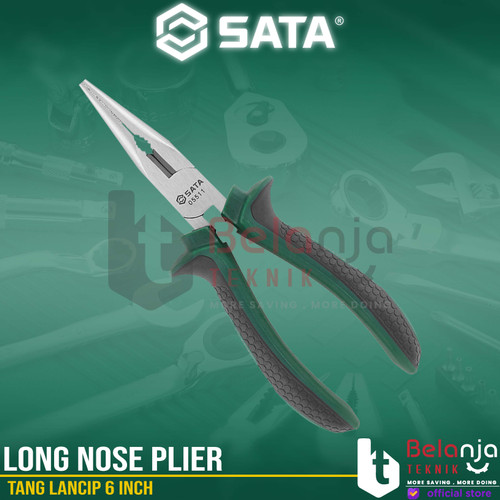 Sata Long Nose Plier 6" In 05511 Tang Lancip 6 Inch Tang Lancip