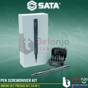 Sata Obeng Set Presisi Kit 24 In 1 Magnetic Screwdriver Set 05108