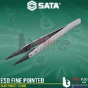 Sata Alat Pinset 13 MM 03161 Esd Fine Pointed Tips Tweezers Tool