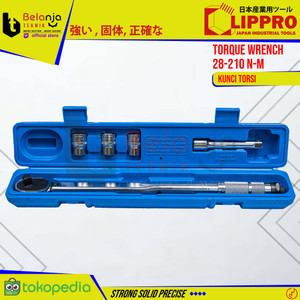 Lippro Torque Wrench 28 - 210 Nm Gagang Kunci Torsi Momen 1/2 Inch