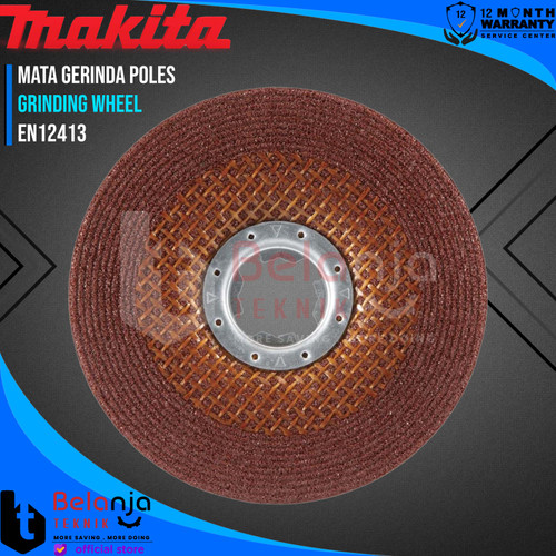 Makita Grinding Wheel Stainless XLock 5 Inch X 6 MM Mata Gerinda Poles