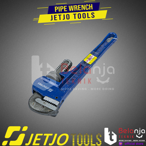 JETJO TOOLS Kunci Pipa Ledeng 10" Inch Pipe Wrench 10 Inch Heavy Duty