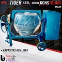 Tiger Mesin Aduk Semen Molen 425 Liter Mesin Engine Yanmar TF 65 425L