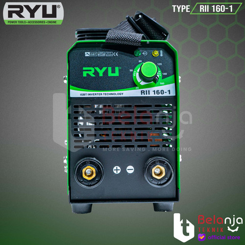 Ryu Travo Las Inverter 160A RII 160-1 IGBT 1800 Watt Mesin Trafo Las