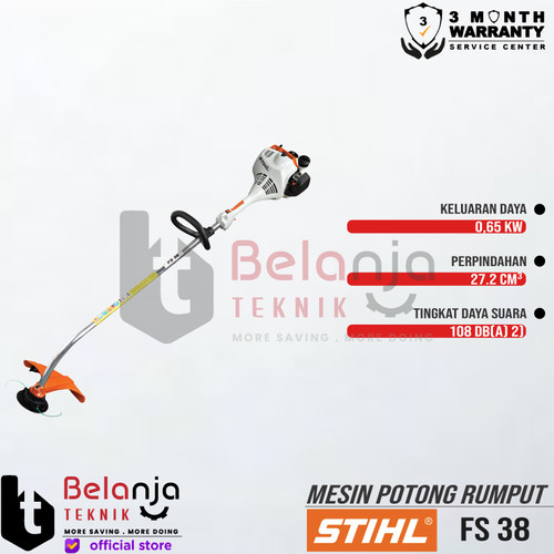 STIHL Brush Cutter FS 38 Mesin Potong Rumput Bensin 2 tak FS38