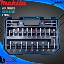 Makita Router Bit Set 22 Pcs Mata Trimmer Side Profil Kayu 8MM D-74784
