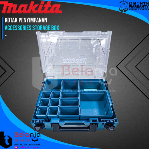 Makita Accessories Storage Box Kotak Penyimpanan Perkakas Baut Mur