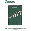 Sata Kunci Ring Pas Set 7 PCS 09070 Combination Wrench Metric 8-19MM