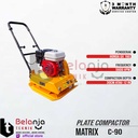Matrix Plate Compactor C-90 Mesin Stamper Kodok Set Mesin Honda GX 160