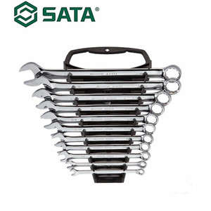 Sata Combination Wrench Set 11 PCS 09021 Kunci Ring Pas Set SAE