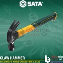 Sata Palu Tukang Martil Konde Gagang Fiber 0.5 LBS 05605 Claw Hammer