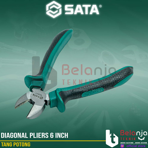 Sata Diagonal Cutting Pliers 05521 6" In Tang Potong Diagonal 6 Inch