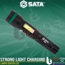 Sata Lampu Senter LED 05233 Strong Light Charging Flashlight