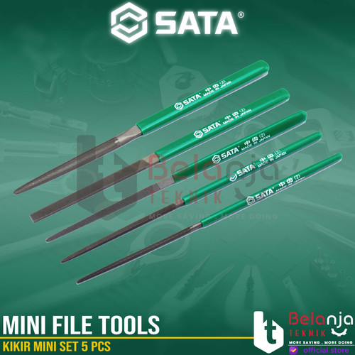 Sata Kikir Mini Set 5 PCS 03901 Mini File Tools Set 185mm