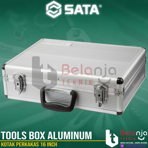 Sata Tools Box Aluminum 16 Inch 03601 Box Kotak Perkakas Tool Box
