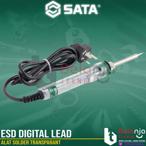 Sata Esd Digital Lead Free Soldering 03200 Alat Solder Transparant