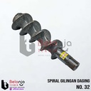 Spiral Gilingan Daging No 32 Spiral Babet Mesin Penggiling Daging 32
