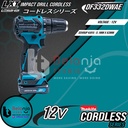 Makita Mesin Bor Obeng Baterai DF332 DWAE Driver Drill Cordless 12V DF