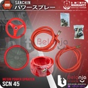SANCHIN Power Sprayer SCN 45 Steam + Elektro Motor ADK 5.5 HP 3 Phase