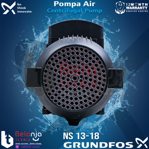 Grundfos Mesin Pompa NS 13-18 M Air Single Stage Sentrifugal 1 Phase