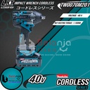 Makita Impact Wrench Cordless TW007GM201 Mesin Pembuka Baut 1/2 Inch