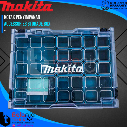 Makita Accessories Storage Box Kotak Penyimpanan Perkakas Baut Mur