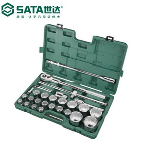 Sata Kunci Shock Jumbo Set 26 PCS 09016 3/4 Inch Drive Heavy Duty
