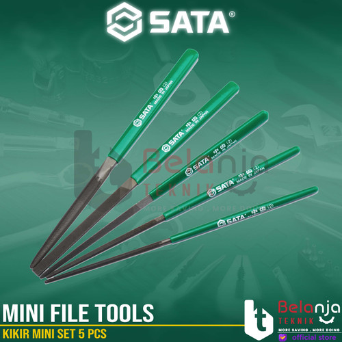 Sata Kikir Mini Set 5 PCS 03901 Mini File Tools Set 185mm