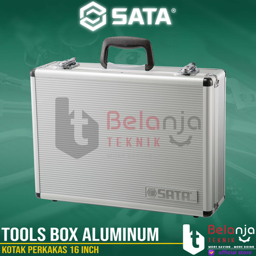Sata Tools Box Aluminum 16 Inch 03601 Box Kotak Perkakas Tool Box