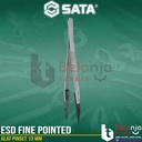 Sata Alat Pinset 13 MM 03161 Esd Fine Pointed Tips Tweezers Tool
