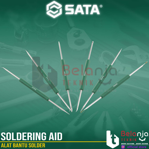 Sata Soldering Aid Solder Kit Tool 6 PCS 03120 Alat Bantu Solder