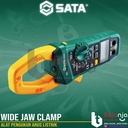 Sata Wide Jaw Clamp Multimeter AC/DC 03026 Alat Pengukur Arus Listrik