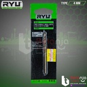 Ryu HSS Cobalt Drill Bit 4 MM Mata Bor HSS Stainless Besi Aluminium