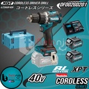 Makita Cordless Driver Drill DF002GD201 Mesin Bor Baterai 40V 2.5 A