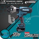Makita Cordless Rechargeable Crimping TC300DRG Potong Kupas Kabel 18V