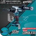 Makita Cordless Hammer Drill DHP486Z Mesin Bor Baterai 18 Volt DHP 486