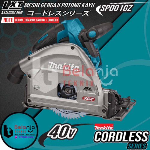 Makita Plunge Cut Saw SP001GZ Mesin Gergaji Potong Kayu 40V Brushless
