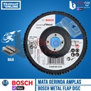 Bosch Flap Disc Metal Mata Batu Gerinda Amplas Susun 4 Inch Grit 36 4"