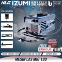IZUMI Mesin Las Co2 MIG 130 MMA TIG Tanpa Gas 130 A Besi / Stainless