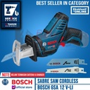 Bosch Sabre Saw Cordless GSA 12V-LI Mesin Gergaji Baterai SOLO 12 V