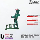 Disk Mill FFC 23 Mesin Giling Tepung + Engine Firman SFE 200 FI 6.5 HP