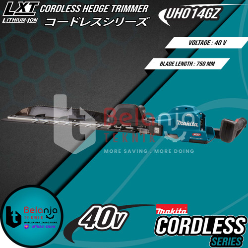 Makita Cordless Hedge Trimmer UH014GZ Mesin Potong Dahan Baterai 40V