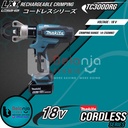 Makita Cordless Rechargeable Crimping TC300DRG Potong Kupas Kabel 18V