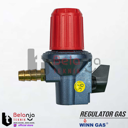 Winn Gas Regulator High pressure W 181 M Regulator Gas Tanpa Meter SNI
