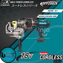 Makita Hole Punch Cordless DPP200ZK Mesin Pelubang Besi Baterai 18V