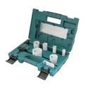 Makita Beam Holesaw Set 9 Pcs Mata Bor Pelubang Kayu Pipa Pvc Hole Saw