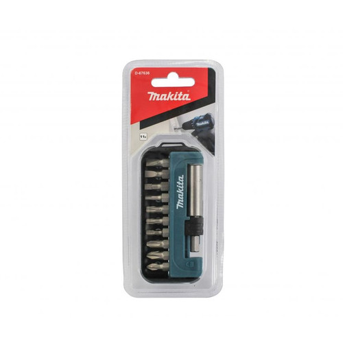 Makita Magnetic Screwdriver Bit Set 10 Pcs Mata Obeng Magnet D-67636