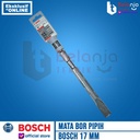 Bosch Flat Chisel Hex 17 x 280 mm Mata Bobok Beton Pahat Pipih 17MM